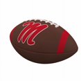 thumbnail image 1 of Logo Brands 176-93FC-1 Ole Miss Team Stripe Official-Size Composite Football, 1 of 1