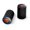 Black, variant on Superman Classic S Shield Logo Motorcycle Bicycle Bike Tire Rim Wheel Aluminum Valve Stem Caps