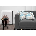 thumbnail image 3 of Ambesonne Hipster Throw Pillow Cover 2 Pack, Underwater Marine Life, 18", Dark Blue Cocoa, 3 of 7