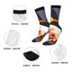 thumbnail image 5 of Fotbe Halloween Gnomes Calcetas Largas con Estampado para Hombre y Mujer – Calcetas de Compresión Transpirables y Elásticas, Viajar y Uso Diario Talla 5-11, 5 of 6