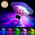 thumbnail image 3 of Flotadores Luz de piscina LED Luces ambientales coloridas IP67 Bañera impermeable, 3 of 8