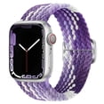 thumbnail image 1 of Correa de bucle trenzado para Apple watch, pulsera elástica Solo para iWatch series 7 se 3 6 Ultra 8, 44mm, 40mm, 45mm, 41mm, 42mm, 38mm, 49mm, 1 of 4