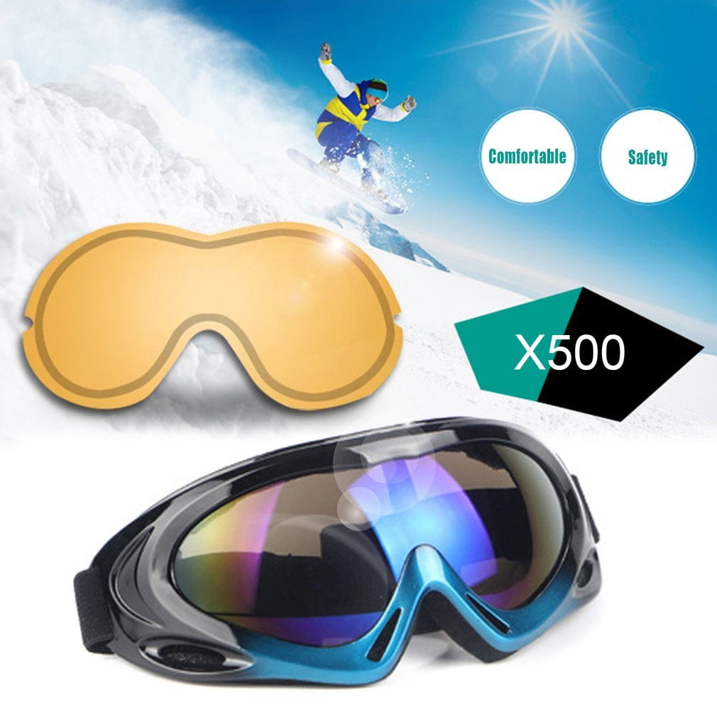 Ultra Lightweight Winter Snow Skiing Snowboard Goggles Windproof Outdoor Sport Eyewear Skating Cycling Sunglasses by