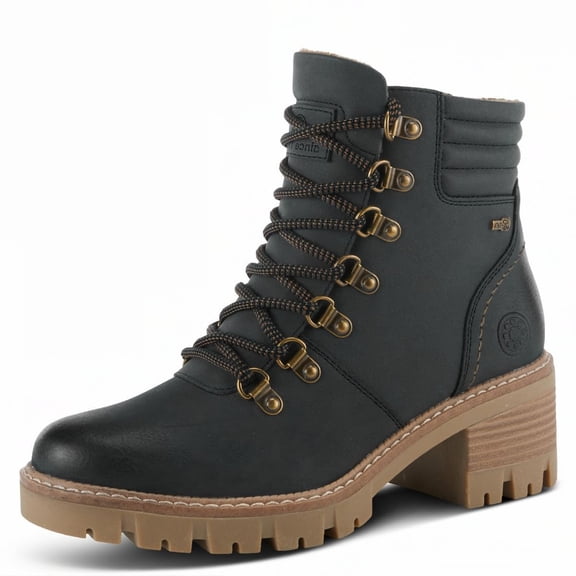 Spring Step Women's Rockies Bootie Navy EU 36 / US 5.5-6