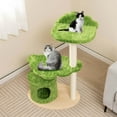 thumbnail image 4 of Costway 38" Cute Cat Tree Cat Condo Furniture with Fully Wrapped Sisal Scratching Posts, 4 of 10