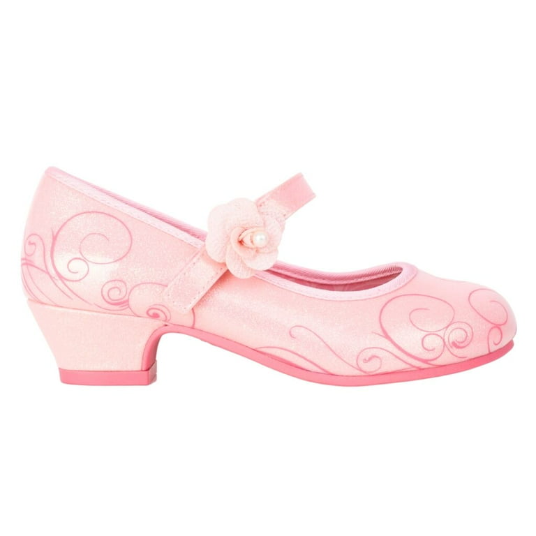 Wicked Little & Big Girls Sparkle Dress Up Shoes with Kitten Heel