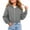 #A01-Light Gray, variant on Abcomgle Girls Zip Up Hoodie 7-8 Cropped Long Sleeve Jacket for Kids Cute Fashion Lightweight Girls Zip Up Sweater with Pockets