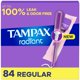 thumbnail image 1 of Tampones Tampax Radiant Regular Absorbency 84 unidades, 1 of 9