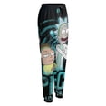 thumbnail image 5 of Rick And Morty Women's Jogger Track Pants Print Drawstring Lounge Sweatpants Casual Trousers for Yoga, Workout 2XL, 5 of 7