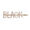 thumbnail image 4 of Gold BLACK Sparkle Hair Pin, 4 of 4