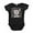 Black, variant on CafePress - Santas Westie Helper - Cute Infant Bodysuit Baby Romper - Size Newborn - 24 Months