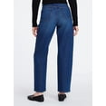 thumbnail image 3 of Time and Tru Women's Tuxedo Jeans, 30" Inseam, Sizes 0-20, 3 of 5