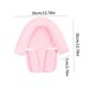 thumbnail image 2 of Soporte para la cabeza del bebé y fundas para correas, reposacabezas para bebé y funda para el cuello, almohada de apoyo para la cabeza infantil, (rosa), 2 of 5