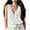 Z137 White, variant on Mifsaly Womens Ruffle V Neck Tank Tops Flowy Pleated Sleeveless Summer Blouses Loose Fit Lightweight Elegant Dressy Vest Black,XXL