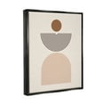 thumbnail image 4 of Stupell Industries Arched Geometric Shapes Abstract Painting Black Floater Framed Art Print Wall Art, 17 x 21, 4 of 10