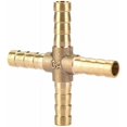 thumbnail image 3 of Conector de manguera BRI de latón de 4 vías 6 mm, 3 of 5