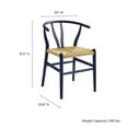 thumbnail image 3 of Side Dining Chair, Blue, Wood, Bar Pub Cafe Bistro Dining Kitchen Hospitality Restaurant, Modern Contemporary, HB37814, 3 of 10