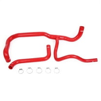 Mishimoto MMHOSE-K2-14RD Silicone Radiator Hose Kit Compatible With Chevrolet Silverado 2014 Red