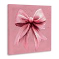 thumbnail image 3 of Stupell Industries Big Pink Bow with Speckles Canvas Wall Art, design by Creative Studio, 36 x 36, 3 of 7