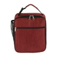 thumbnail image 3 of Unique Bargains Waterproof Lunch Bag Lunch Box with Pockets/Handle for Picnic, Red, 3 of 8