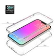 thumbnail image 6 of Mantto iPhone 13 Pro Max Case, 360 Full Body Cover Clear Bumper Protection Case - Shock Proof edges Slim Hybrid Back Silicone Rubber TPU Bumper Gradient Phone Case for iPhone 13 Pro Max - Clear, 6 of 6