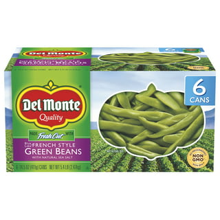 DEL MONTE Cut Green Beans Canned Vegetables, 14.5 oz Can - Walmart.com