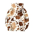 thumbnail image 7 of CINVREST Cow Print Sweatshirt For Girls Long Sleeve Hooded Oversized Pullover Top Warm Casual Fashion Hoodie With Pocket (11 Years, Brown), 7 of 7