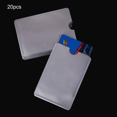 Bean_20 PCS ID Card Set Aluminum Foil Anti-degaussing Bank Card Set ...