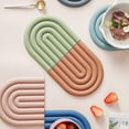thumbnail image 5 of Rainbow Shape Silicone Trivet Mats Pot Holders for Kitchen Hot Dishes Hot Pads Multipurpose Kitchen Tool(2Pcs), 5 of 7