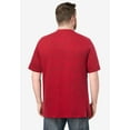thumbnail image 2 of KingSize Men's Big & Tall Shrink-Less Lightweight Henley T-Shirt, 2 of 5