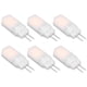 thumbnail image 3 of 6 bombillas LED G4 de 12 V, luminiscencia de 360°, disipación de calor de 360°, bajo consumo de energía, bombillas de interfaz estándar general, luz blanca cálida de 3 W, 3 of 10