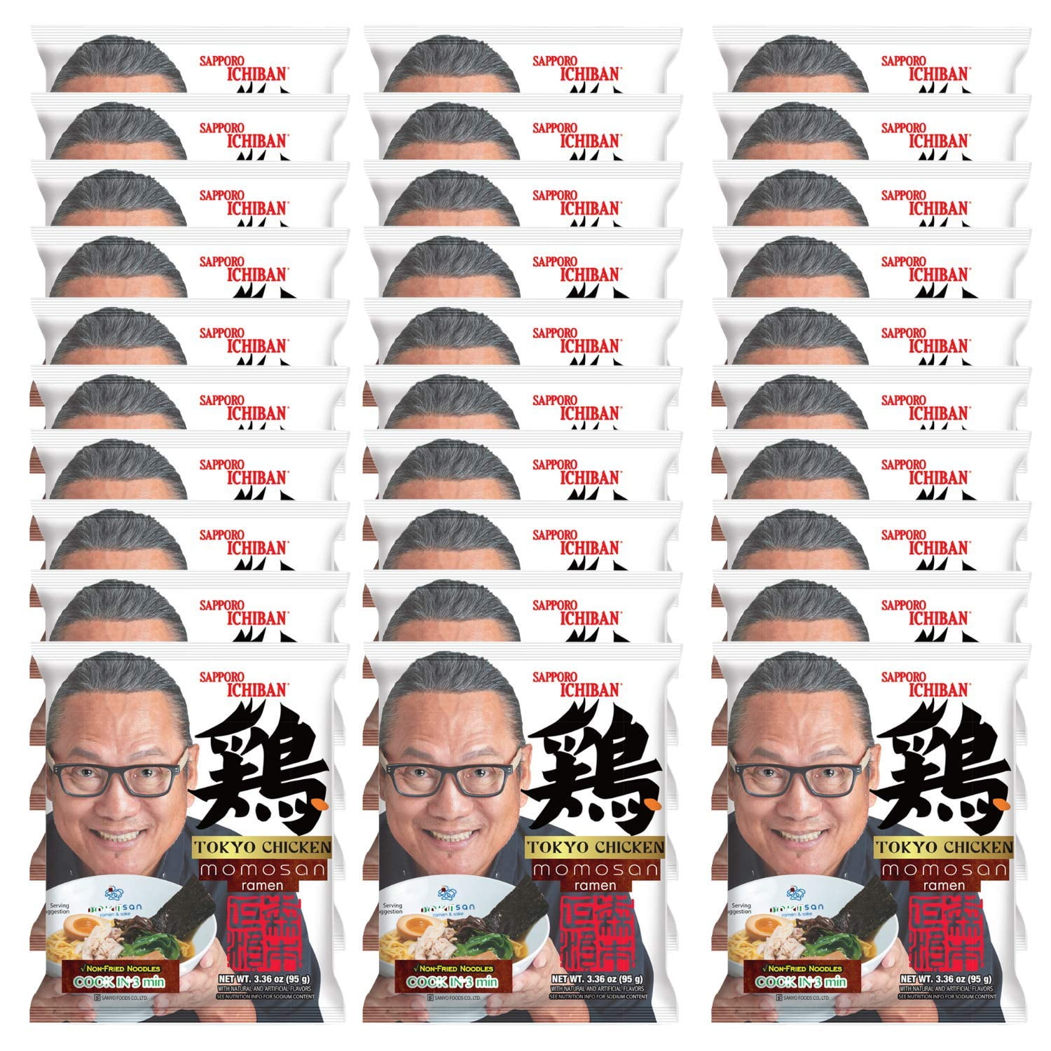 Sapporo Ichiban Tokyo Chicken Momosan Ramen by Iron Chef Morimoto