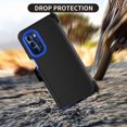 thumbnail image 7 of Takfox Case For Motorola Moto G Stylus 5G 2022 ,Shockproof Heavy Duty Rugged Locking Swivel Holster Belt Clip Kickstand Full Body Hard Shell Phone Cover Case，Bule, 7 of 7