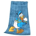 thumbnail image 3 of Manta del Pato Donald para hombre y mujer, supersuave y esponjosa, acogedora y cálida, ideal para sofá, cama, manta de viaje, regalo para todas las estaciones, 127 x 101 cm, 3 of 8