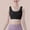 Black, variant on Generic Girls Wireless Bras Cotton Stretch Kids Sports Bra Seamless Training Sports Cotton Bra Undershirt for 10-15Years