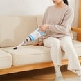 thumbnail image 3 of Lightweight Stick Vacuum, 8500Pa Powerful Suction Vacuum Cleaner with Swivel Head, Duster with Long Expandable Neck, 2-Stages Filtration, Easy to Maneuver, 3 of 7