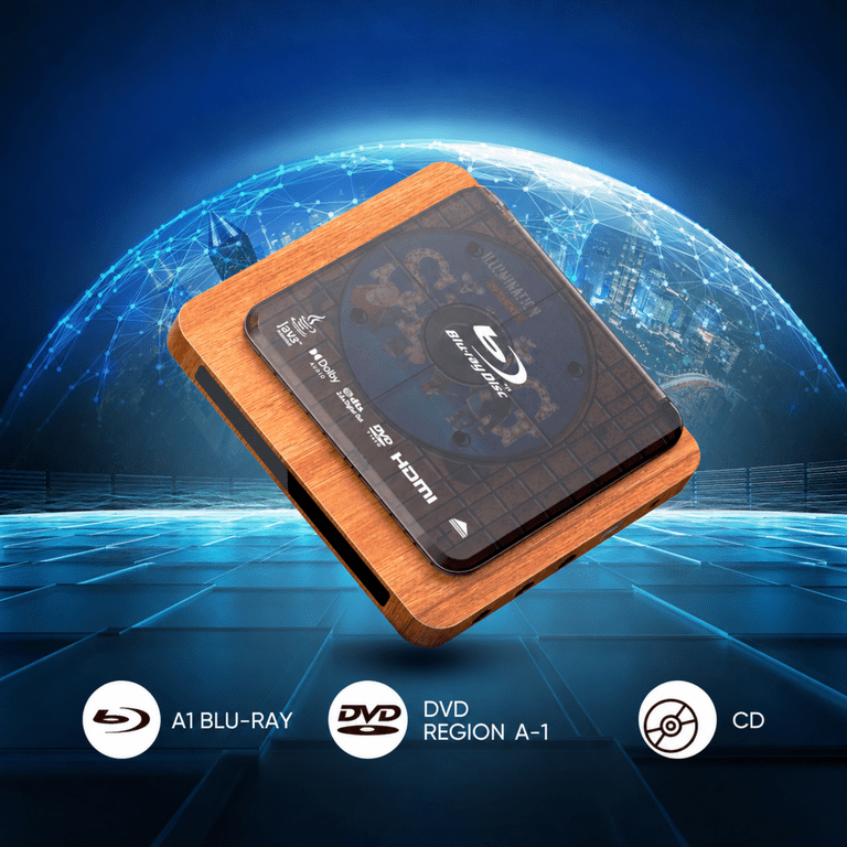 NUTROMO, Blu-ray Player, 1080P Full HD, Region A/1, USB Playback