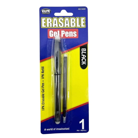 Erasable Gel Pen with Refill: 1CT