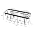 thumbnail image 4 of Irfora Soporte de esponja de cocina Cesta de fregadero de acero inoxidable Sorage Braket A prueba de herrumbre Impermeable Escurridor de líquidos Estante Irfora Estante Sorage, 4 of 7