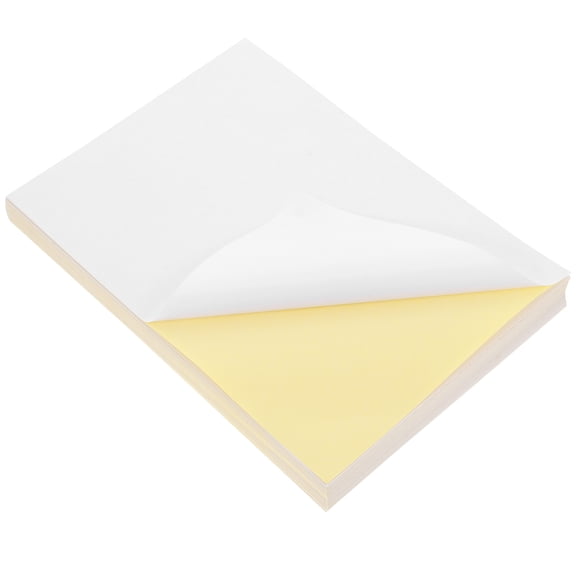 LOLIPPYY 100 Sheets of Printable Sticker Sheets Vinyl Printer Sticker Waterproof Pricing