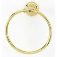 thumbnail image 6 of Alno A6740 Charlie's 6" Round Traditional Solid Brass Bathroom Towel Ring - Bronze, 6 of 7