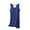 Blue, variant on Jalioing Womens Nightgown Sleeveless Comfy Pajama Dress with Built in Bra Casual Loose Sleepshirts Nightdress