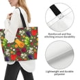 thumbnail image 3 of Naloa Begetable Tote Bag for Women Large Capacity Shoulder Bag for College Work Travel Shopping, 3 of 8
