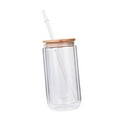 thumbnail image 2 of Iced Coffee Cup Glassware Reusable Drinking Glasses Wide Mouth Tumbler Drinking Glasses for Home Cocktail Coffee Shop Dining Room Kitchen 12, 2 of 9