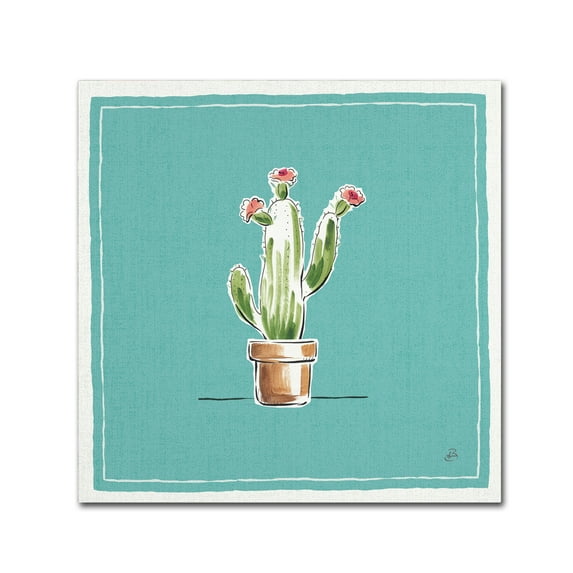 Trademark Fine Art 'Desert Bloom VIII' Canvas Art by Daphne Brissonnet