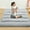 Wave Light Grey, variant on Japanese Futon Mattress Floor Mattress for Kids, Japanese Futon Floor MattressSize Sleeping Mattress for Floor, Tatami Mat, Roll Up Mattress Camping Mattress Pad,Black