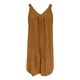 thumbnail image 4 of Mono con cuello en V para mujer: tejido mini, bolsillos delanteros, informal/trabajo, temporada de verano, poliéster, tallas S-XXL, 90-98 cm de largo, lavable a máquina., 4 of 5