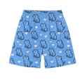 thumbnail image 4 of Kids Girls Fashion Cute Print Loose Short Sleeve Top Shorts Set Homewear Set, 4 of 8
