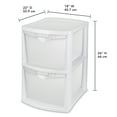 Find Your Perfect Sterilite 2 Drawer Unit Wht