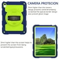 thumbnail image 5 of Allytech Shockproof Case for Apple iPad 10.9" 10th Generation, iPad 10 2022 Case, Rugged Shoulder Strap Rotating Stand Shoulder Strap Kids Friendly Bumper Heavy Duty Shockproof Case - Darkblue, 5 of 8
